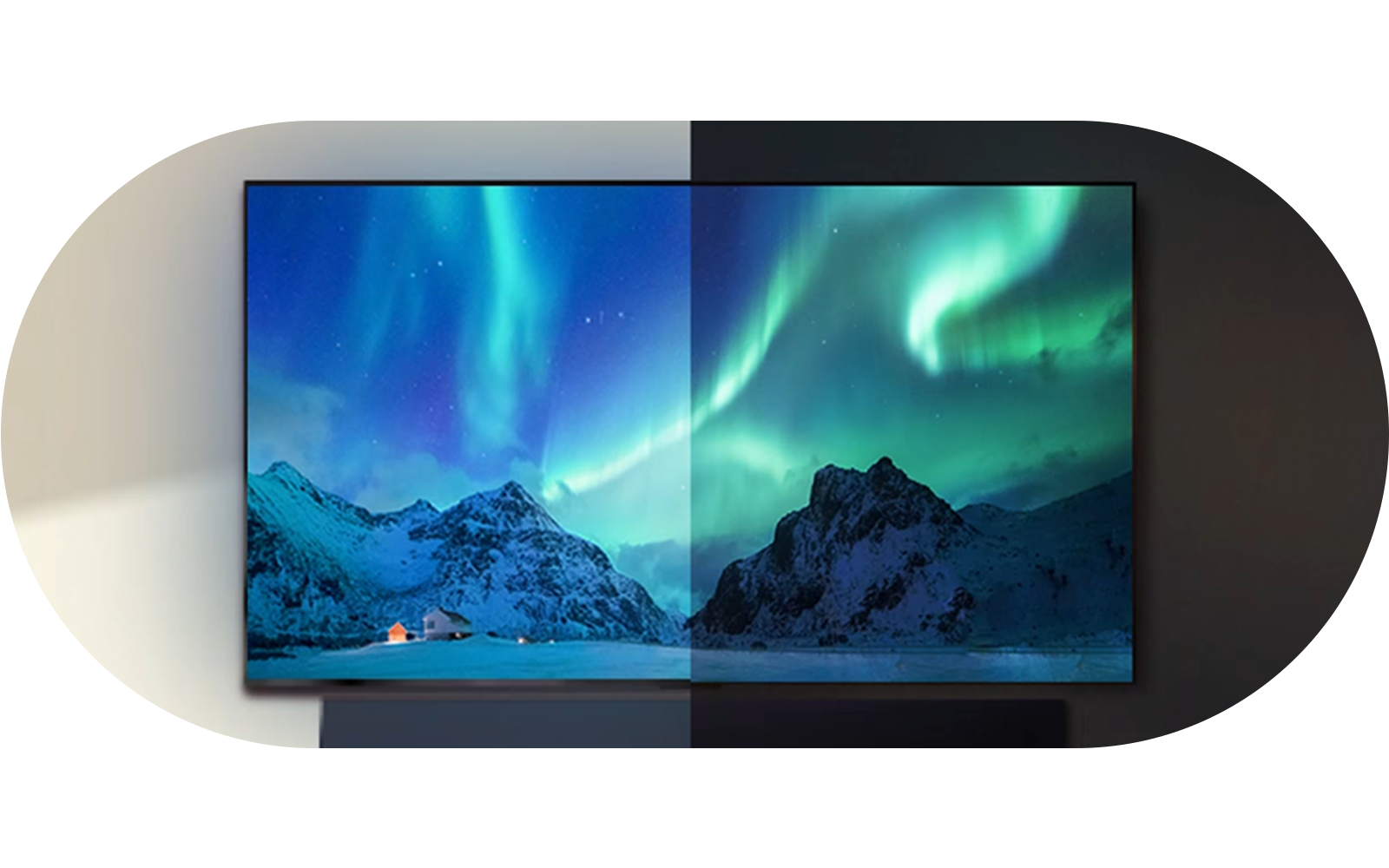LG OLED evo AI C4 Smart 4K TV met AI Brightness, die de mogelijkheid biedt om de helderheid van de tv aan te passen